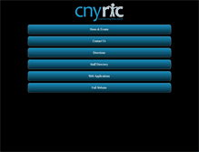 Tablet Screenshot of cnyric.org