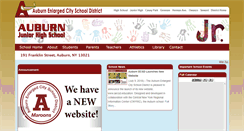 Desktop Screenshot of ajhs.auburn.cnyric.org