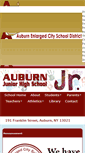 Mobile Screenshot of ajhs.auburn.cnyric.org