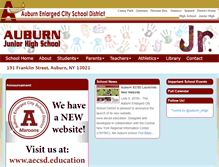 Tablet Screenshot of ajhs.auburn.cnyric.org