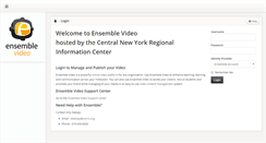 Desktop Screenshot of ensemble.cnyric.org