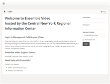 Tablet Screenshot of ensemble.cnyric.org