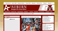 Desktop Screenshot of district.auburn.cnyric.org